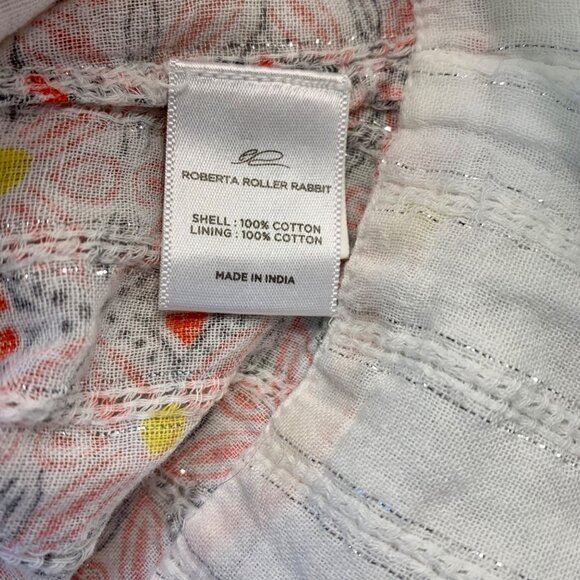 ROBERTA ROLLER RABBIT Girls Summer Dress 2 2T Toddler Girl Shoulder Ties Beach - Picture 5 of 5